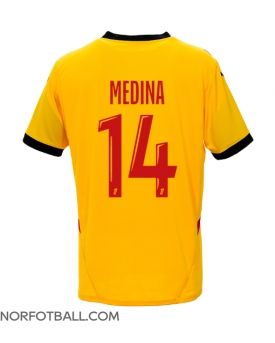 Billige Fotballdrakt RC Lens Facundo Medina #14 Replika Hjemmedrakt 2024-25 Kortermet